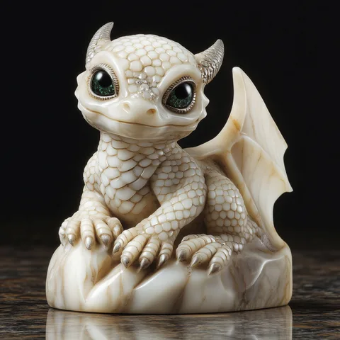 Dragonet Statue Raghemdros Hoard