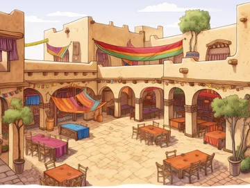 Ikram Caravanserai Rebuilt