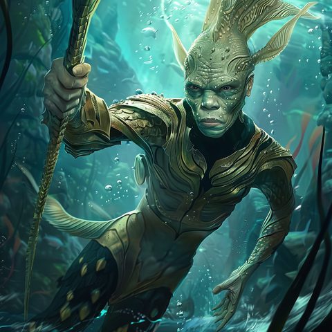 Merfolk Portrait 1